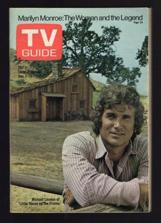 1974 La Tv Guide Little House On The Prairie Planet Of The Apes Movie