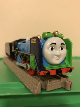 Thomas Train Tomy Trackmaster Motorized Patchwork Hiro And Tender