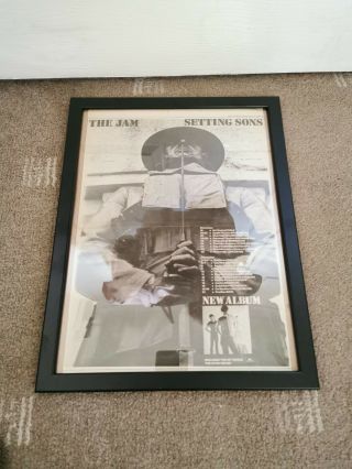 Record Mirror Nov 1979 The Jam Setting Sons Framed Page
