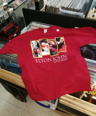 Elton John Rare 2004 Tour Hammersmith T Shirt - Never Worn Xl Size