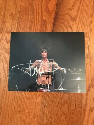 Motley Crue Tommy Lee Signed 8x 10 Photo