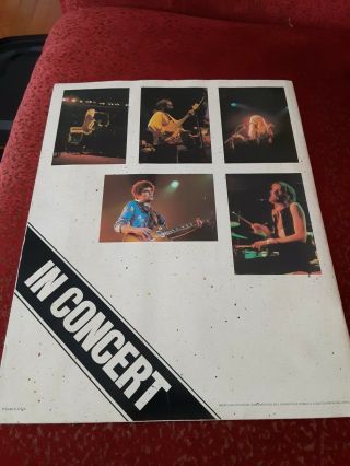 Fleetwood Mac Tusk In Concert Tour Book 1979 " Signed " Photos Live Stevie Nicks
