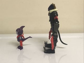 Digimon Impmon And Beelzemon Action Figure Bandai 2001 Guns And Tail 3