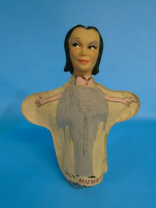 1964 Ideal Lily Munster Hand Puppet The Munsters