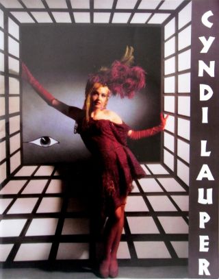 Cyndi Lauper True Colors Tour Programme 1986/87 Htf
