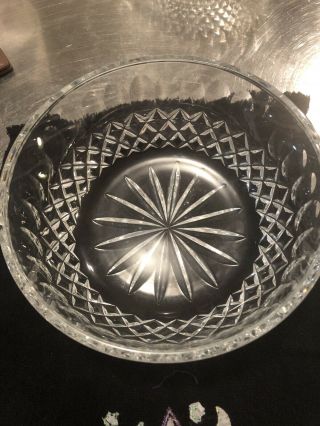 Colleen Pattern Waterford Crystal 8’’ Bowl