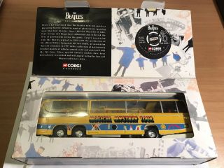 Beatles Corgi Classicsbedford Val Magical Mystery Tour Bus Boxed