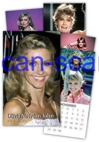 Olivia Newton John,  Grease,  12 Month 2021 Calendar,  Format Size 8 1/2in X 14in