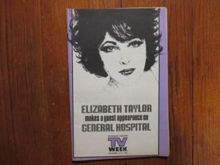 Nov 15 - 1981 Lancaster Pa Tv Mag (elizabeth Taylor/general Hospital/cynthia Harris