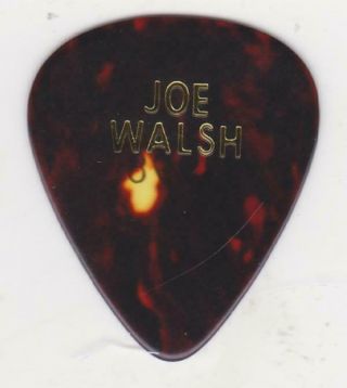 Joe Walsh Guitar Pick 1998 Rock Hall Induction Concert Tour Eagles James Gang