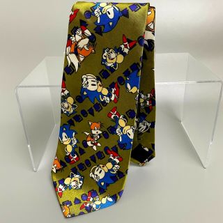Rare Tie 1994 Sega Sonic The Hedgehog Necktie Vintage Limited Edition Japan