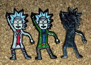 Rick And Morty Pin Tiny Rick Set Of 3