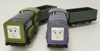 Trackmaster Splatter & Dodge 2007 Hit Toy THOMAS Trains w 2 troublesome trucks 2