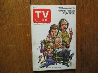 1971 Tv Guide (all In The Family/carroll O 