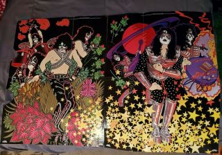 2 - Kiss 1978 Solo Album Posters.  Ace Frehley/peter Criss