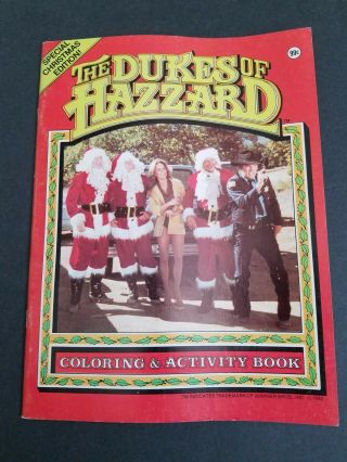 The Dukes Of Hazzard Coloring & Activity Book - Special Christmas Edition