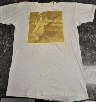 The Beatles Vintage George Harrison Dark Horse Promo T - Shirt Size Medium