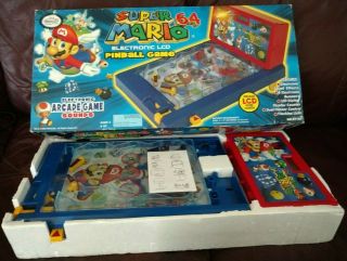 Nintendo Mario 64 Pinball Game 2003 Scientific Toys Ltd Eztec Rare