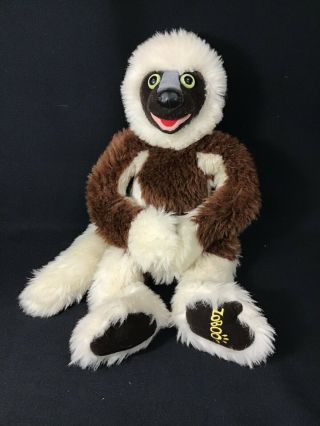 Eden 2000 Plush 16 " Zoboomafoo Lemur Zoboo Monkey Soft Stuffed Toy Vintage Rare
