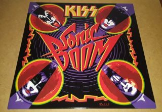 Kiss Sonic Boom Gatefold Purple Vinyl Lp Nm -