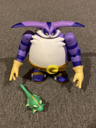 Sonic The Hedgehog Big The Cat And Froggy Jazwares Figure Toy Set Sega