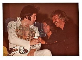Elvis Presley Color Concert Photo - Macon,  Ga - June 1,  1977