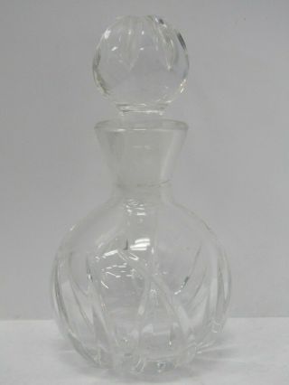 Waterford Ceylon Cut Crystal Perfume Bottle 3