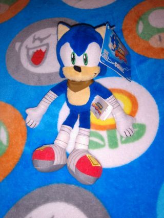 Sonic The Hedgehog Sonic Boom Sega Tomy 8 " Plush Toy Doll Official Tagged