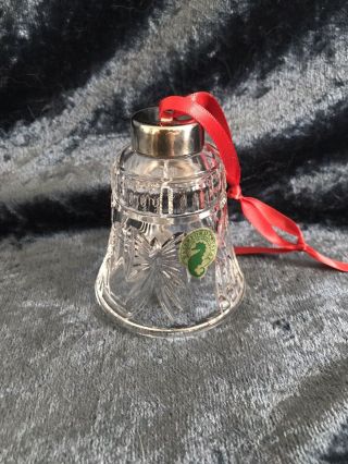 Waterford Crystal Millennium Christmas Bell Ornament 2000 Made In Germany