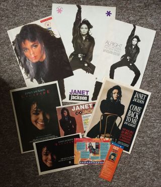 Janet Jackson Clippings / Posters / Adverts