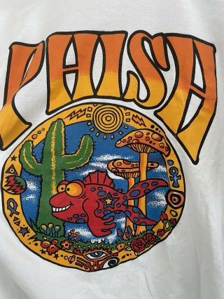 Large Phish T Shirt Vermont’s Phinest Tour 95 - 96 2