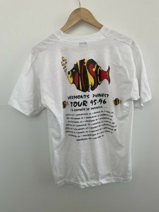 Large Phish T Shirt Vermont’s Phinest Tour 95 - 96 3
