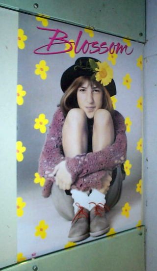 Blossom Tv Show Mayim Bialik Vintage 90s Poster Last One