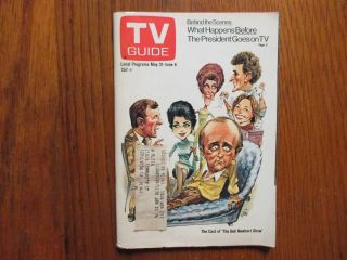May 31,  1975 TV Guide (BILL DAILY/WILLIAM CONRAD/CANNON/VILLA ALEGRE/BOB NEWHART 3