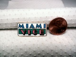 Vintage Miami Vice Pin Crime Drama Series Aired On Nbc 1984 - 89.