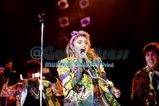 Madonna 1985 Virgin Tour Detroit - Professional Museum Quality 8.  5 " X 11 " Photo
