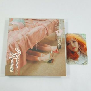 Red Velvet 3rd Mini Album Russian Roulette Cd Booklet Seulgi Photocard 1p K - Pop
