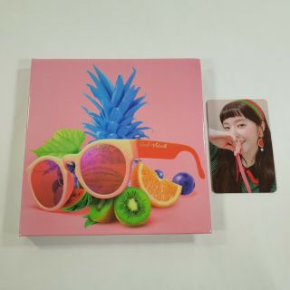 Red Velvet Mini Album The Red Summer Red Flavor Cd Booklet Irene Photocard 1p A