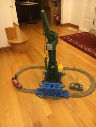 Thomas And Friends Trackmaster Cranky And Flynn Save The Day Rc Playset Complete