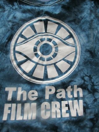 The Path Film Crew Xl Tie Dyed T - Shirt Aaron Paul Raul Esparza Hugh Dancy