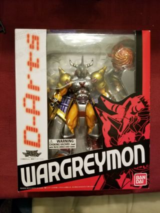 Bandai Digimon D - Arts Wargreymon Action Figures S.  H.  Figuarts