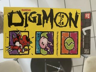 1997 Bandai Digimon Digivice V Pet V1 Us Boxed