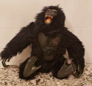 Universal Studios Roaring King Kong Plush Gorilla Ape 2005 Playmates - Vguc Rare