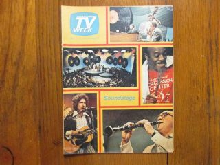 Dec - 1975 Chicago Tribune Tv Week (soundstage/bob Dylan/george Benson/john Hammond
