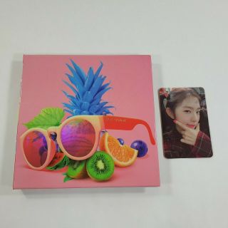 Red Velvet Mini Album The Red Summer Red Flavor Cd Booklet Irene Photocard 1p B