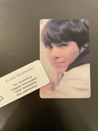 [us Seller] Official Bts World Ost Limited Edition Suga Yoongi Story Photocard