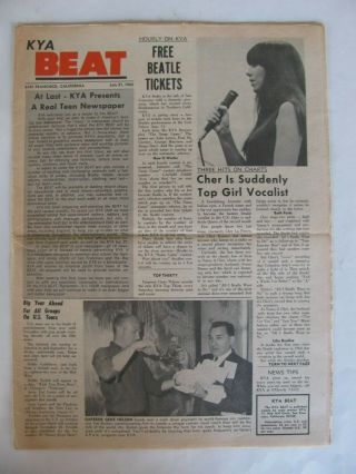 The Beatles Kya Beat San Francisco 7/31/1965 Volume One,  Number One