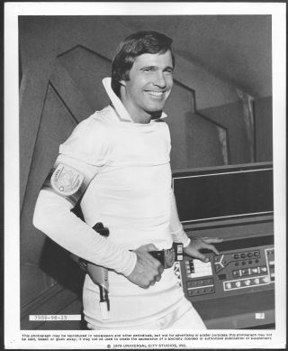 Sci Fi Buck Rogers Gil Gerard 1970s Promo Photo