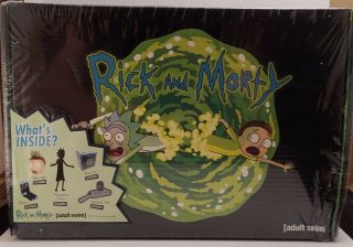 Culturefly Rick And Morty Adult Swim Gift Box Set Socks Planter Pin Christmas