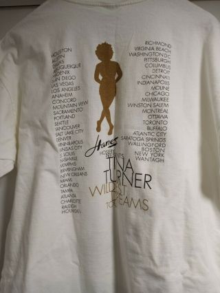 Tina Turner Tour Shirt XL Wildest Dreams 3